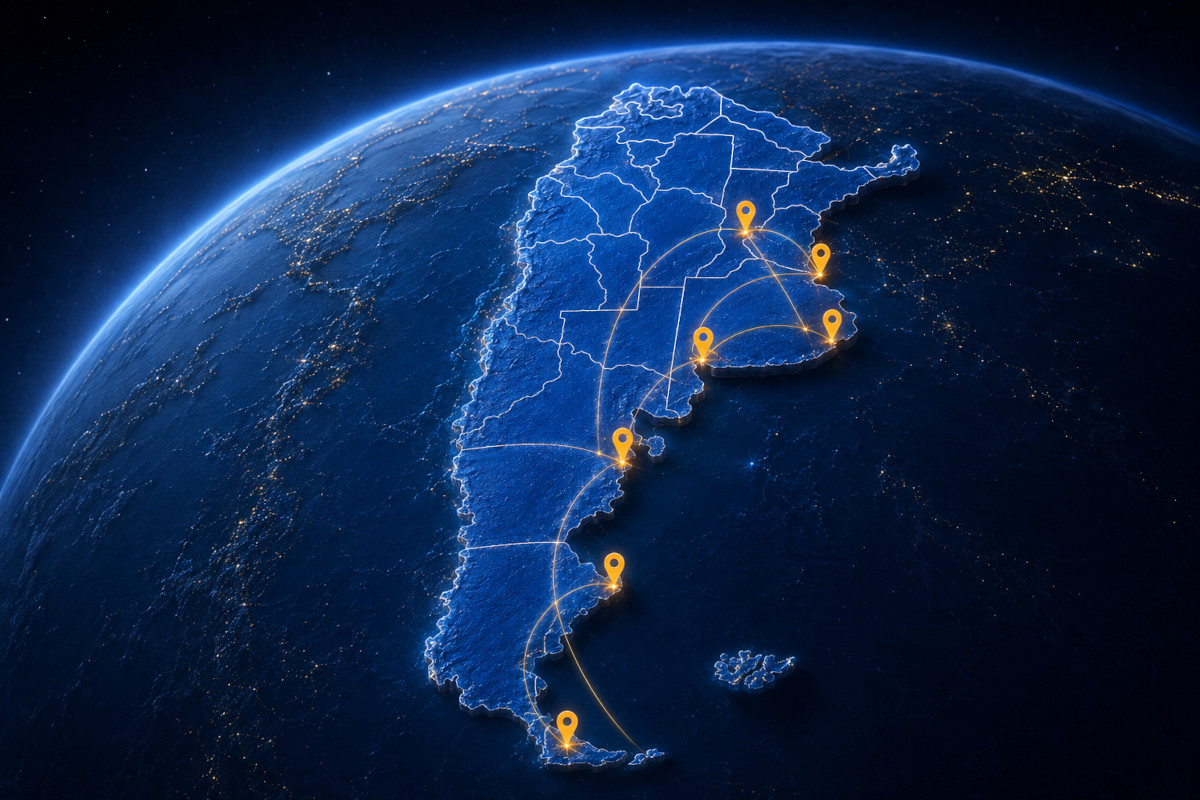 Mattina logistics network coordinating refrigerated ship supplies across Argentine ports