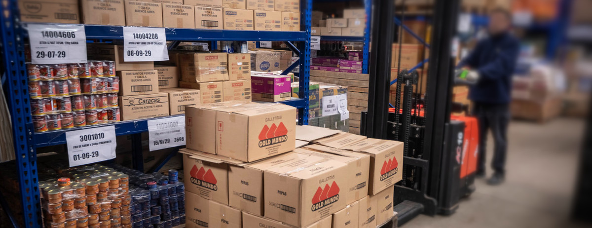Mattina warehouse supporting nationwide ship supply and logistics operations